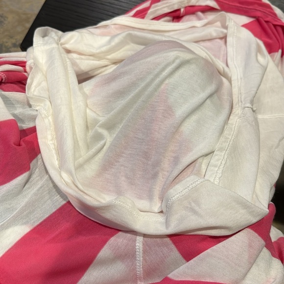 Ella Moss Women’s Large Sleeveless High/Low Striped Maxi Dress Underline Dress - Picture 7 of 8